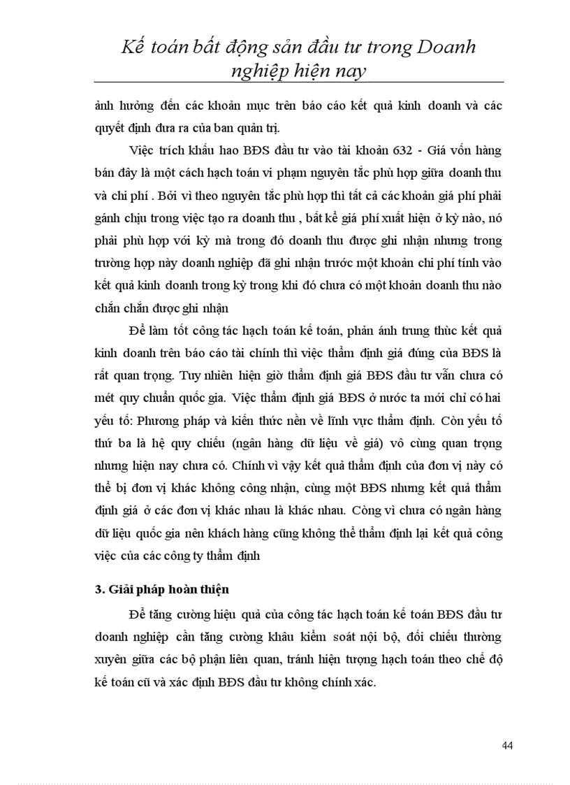 image for page Kế toán bất động sản đầu tư trong doanh nghiệp hiện nay