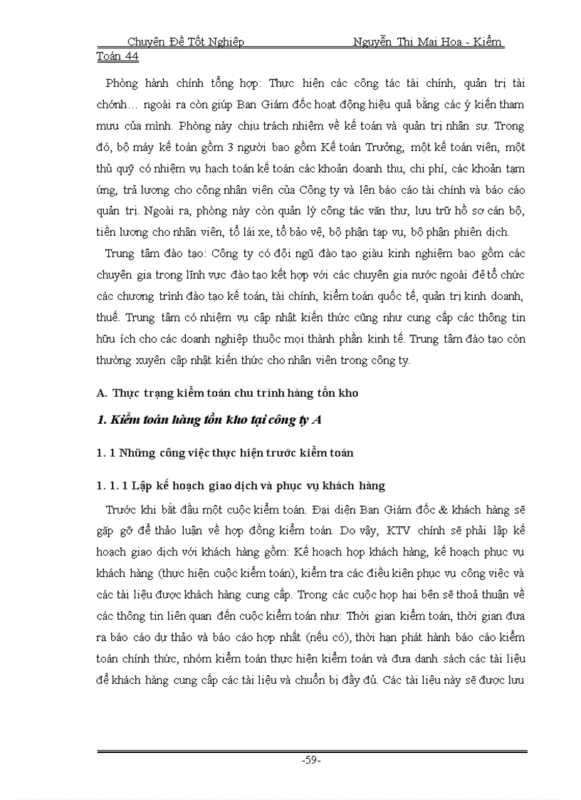 image for page Hoàn thiện kiểm toán chu trình hàng tồn kho trong kiểm toán báo cáo tài chính tại công ty hợp danh kiểm toán việt nam