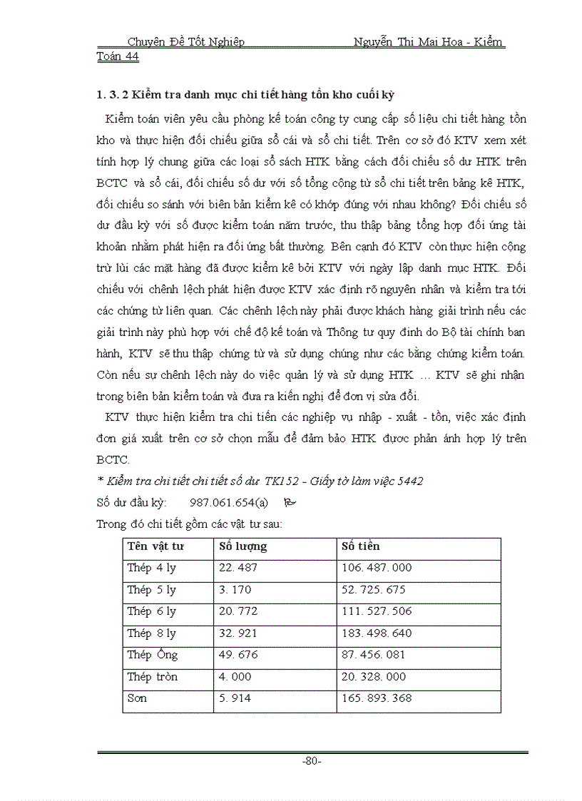 image for page Hoàn thiện kiểm toán chu trình hàng tồn kho trong kiểm toán báo cáo tài chính tại công ty hợp danh kiểm toán việt nam