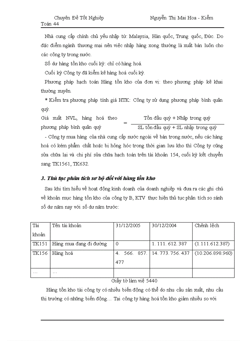 image for page Hoàn thiện kiểm toán chu trình hàng tồn kho trong kiểm toán báo cáo tài chính tại công ty hợp danh kiểm toán việt nam