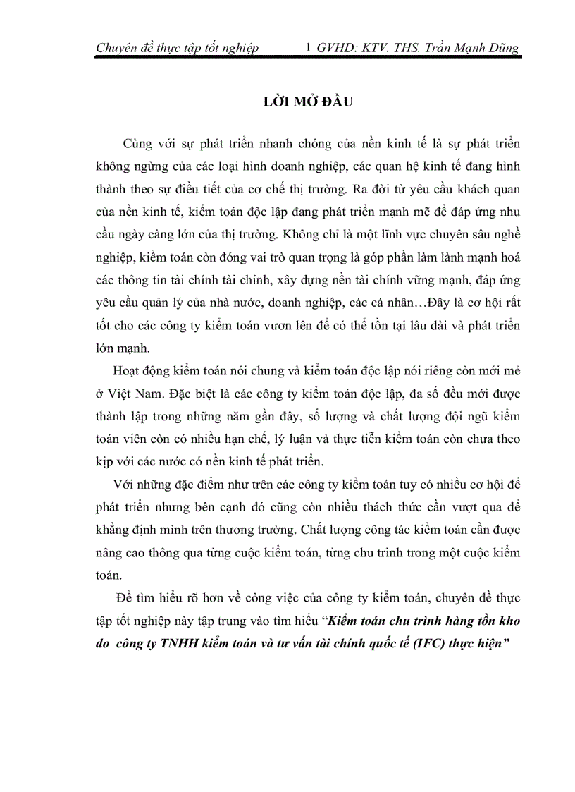 image for page “Kiểm toán chu trình hàng tồn kho do công ty TNHH kiểm toán và tư vấn tài chính quốc tế (IFC) thực hiện”