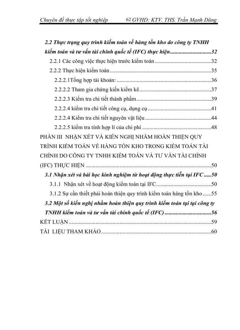 image for page “Kiểm toán chu trình hàng tồn kho do công ty TNHH kiểm toán và tư vấn tài chính quốc tế (IFC) thực hiện”