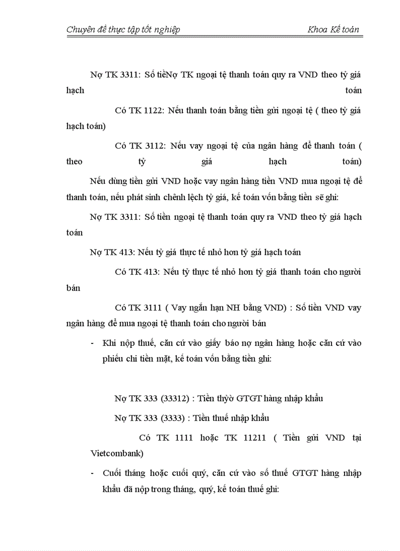 image for page Thực trạng và giải pháp hoàn thiện kế toán lưu chuyển hàng nhập khẩu và xác định kết quả tiêu thụ hàng nhập khẩu tại công ty xuất nhập khẩu Dệt - May