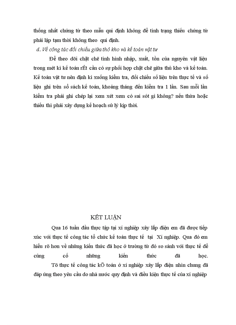 image for page Một số ý kiến, giải pháp đóng góp để hoàn thiện và nâng cao hiệu quả sử dụng nguyên vật liệu tại xí nghiệp.