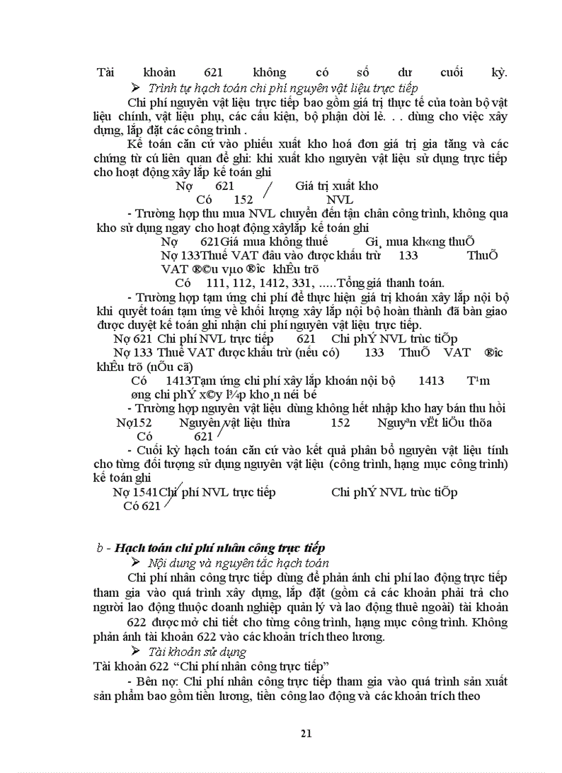 image for page Kế toán tập hợp chi phí sản xuất và tính giá thành sản phẩm xây lắp tại công ty cổ phần đầu tư và xây dựng HUD1