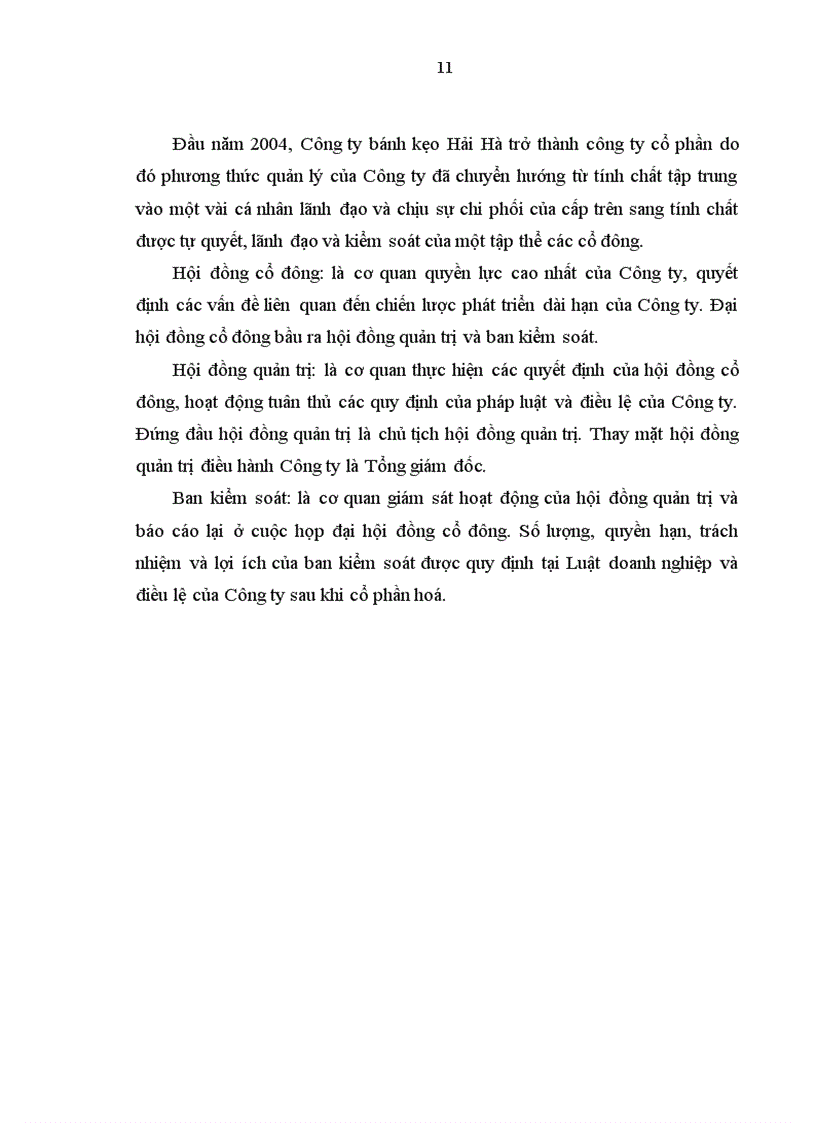 image for page Hoàn thiện kế toán thành phẩm, tiêu thụ thành phẩm và xác định kết quả tiêu thụ tại Công ty cổ phần bánh kẹo Hải Hà