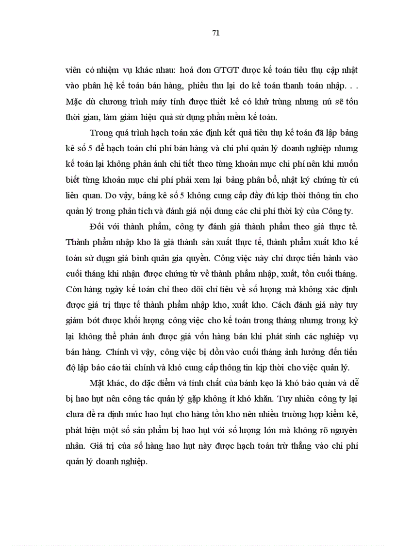 image for page Hoàn thiện kế toán thành phẩm, tiêu thụ thành phẩm và xác định kết quả tiêu thụ tại Công ty cổ phần bánh kẹo Hải Hà