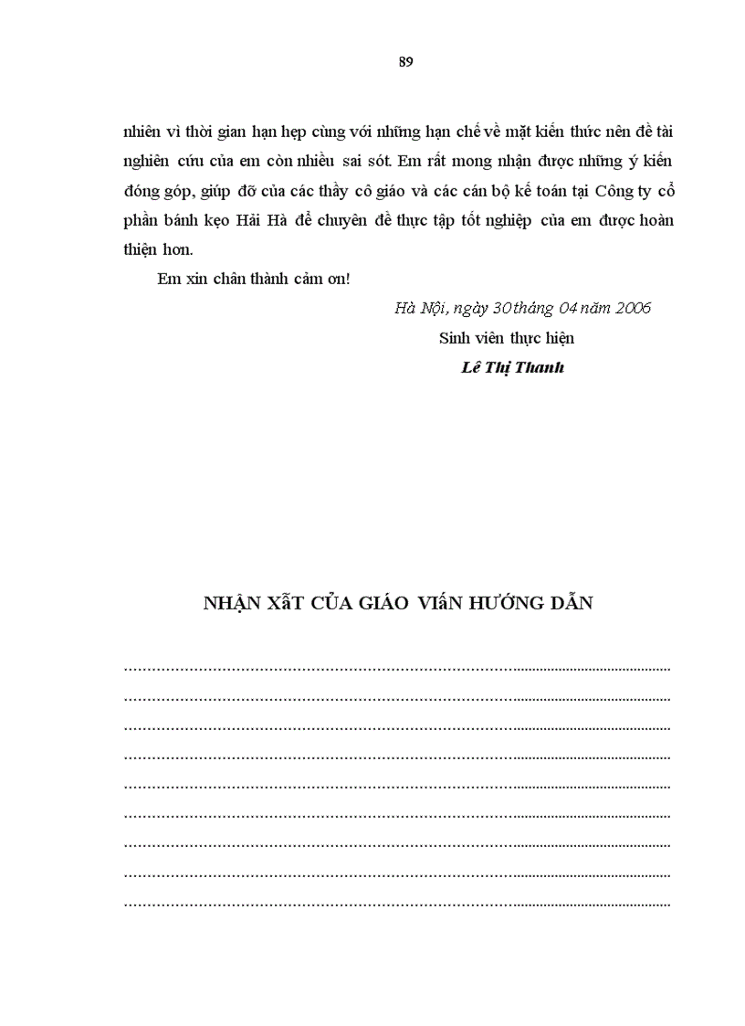 image for page Hoàn thiện kế toán thành phẩm, tiêu thụ thành phẩm và xác định kết quả tiêu thụ tại Công ty cổ phần bánh kẹo Hải Hà