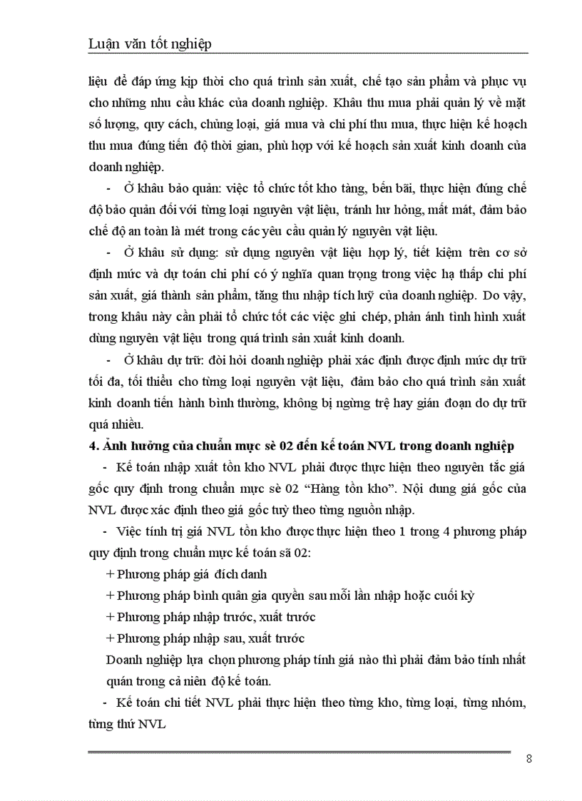 image for page Vận dụng chuẩn mực Số 02 để hoàn thiện phương pháp kế toán nguyên vật liệu tại Xí nghiệp sản xuất và cung ứng vật tư Hà Nội