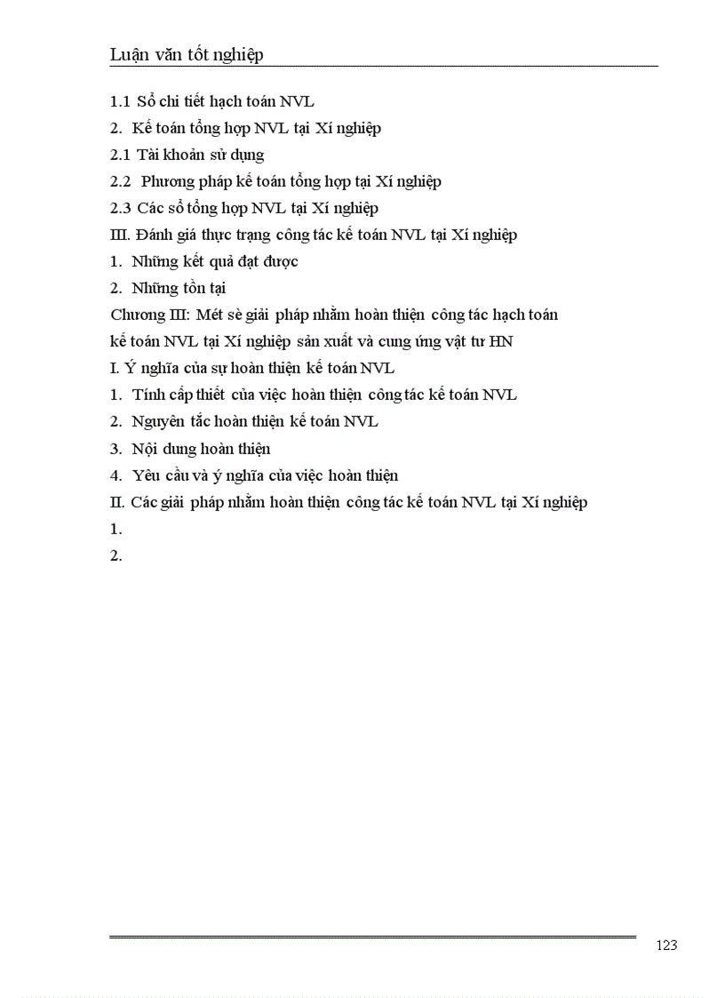 image for page Vận dụng chuẩn mực Số 02 để hoàn thiện phương pháp kế toán nguyên vật liệu tại Xí nghiệp sản xuất và cung ứng vật tư Hà Nội