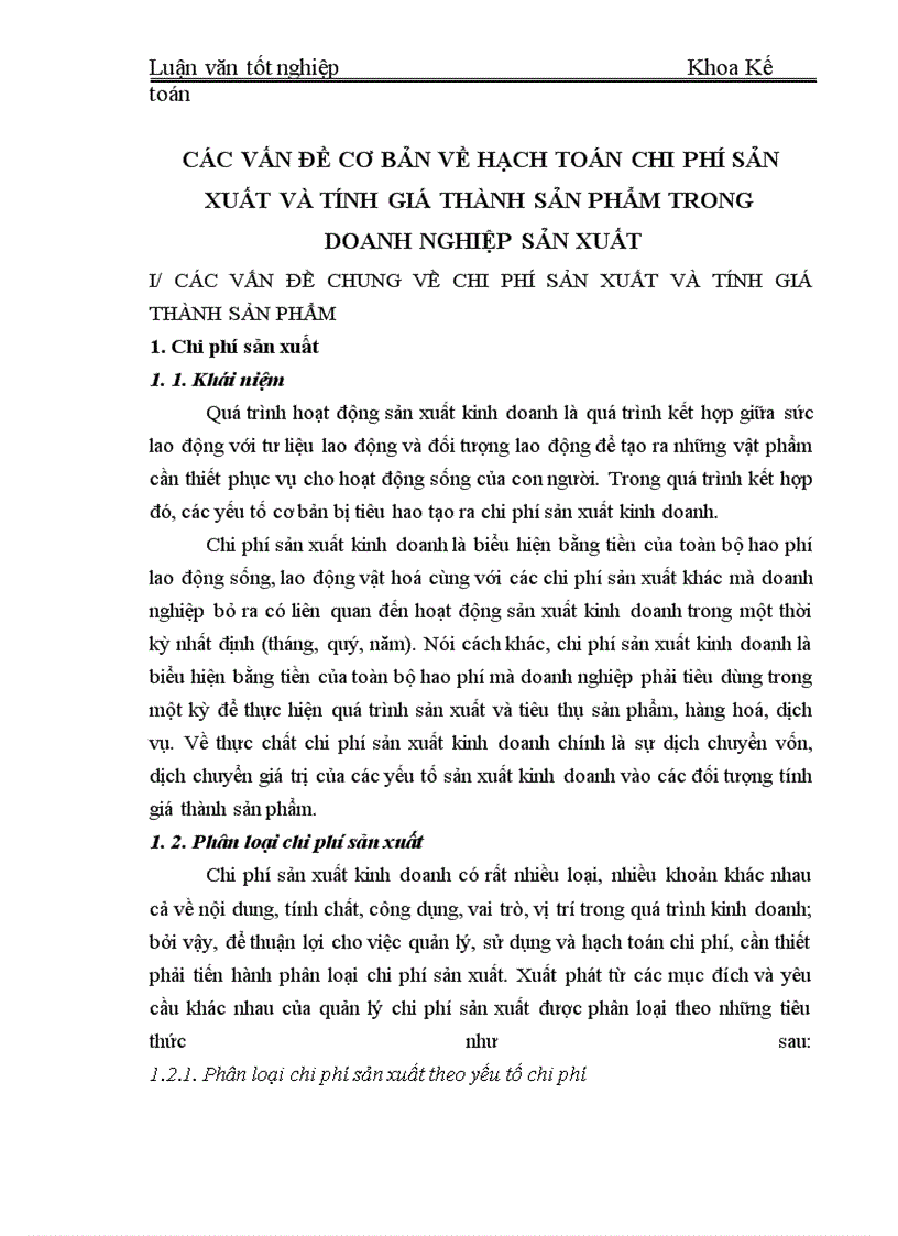 image for page Hạch toán tập hợp chi phí sản xuất và tính giá thành sản phẩm tại Công ty cổ phần xi măng Yên Bái