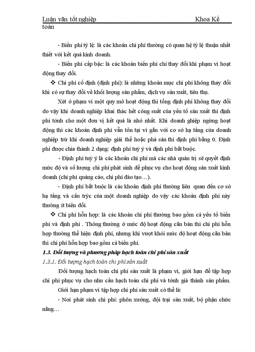 image for page Hạch toán tập hợp chi phí sản xuất và tính giá thành sản phẩm tại Công ty cổ phần xi măng Yên Bái