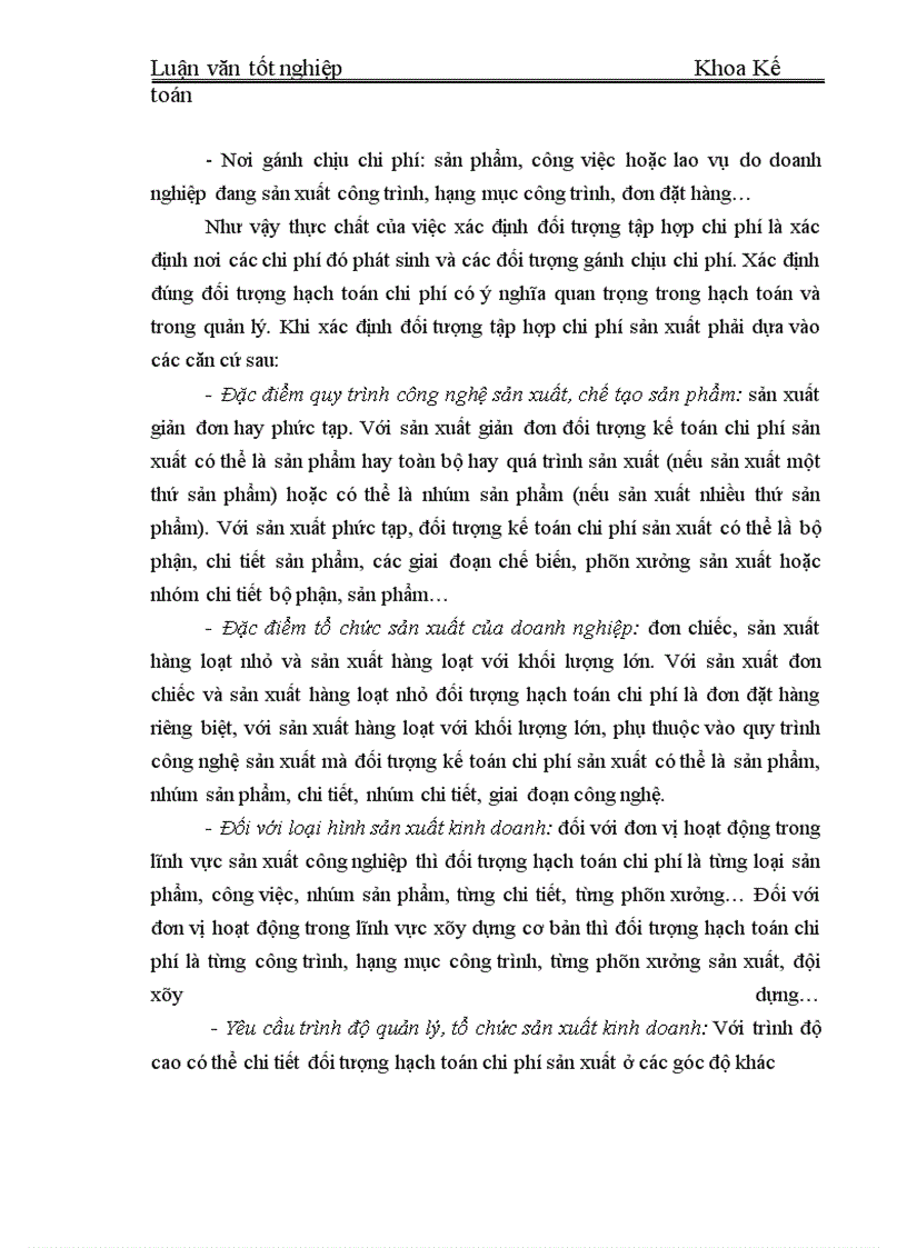 image for page Hạch toán tập hợp chi phí sản xuất và tính giá thành sản phẩm tại Công ty cổ phần xi măng Yên Bái