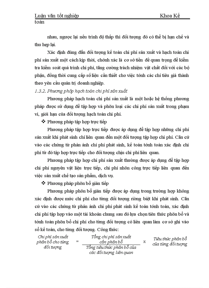 image for page Hạch toán tập hợp chi phí sản xuất và tính giá thành sản phẩm tại Công ty cổ phần xi măng Yên Bái