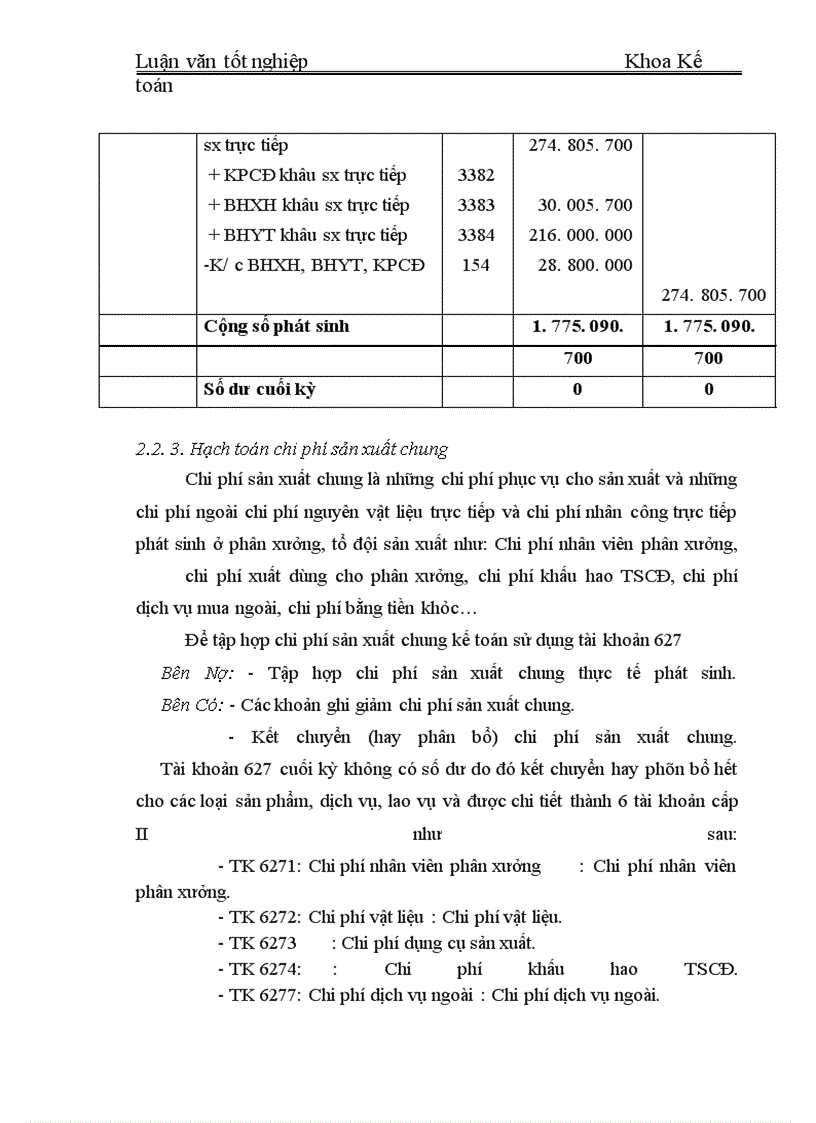 image for page Hạch toán tập hợp chi phí sản xuất và tính giá thành sản phẩm tại Công ty cổ phần xi măng Yên Bái