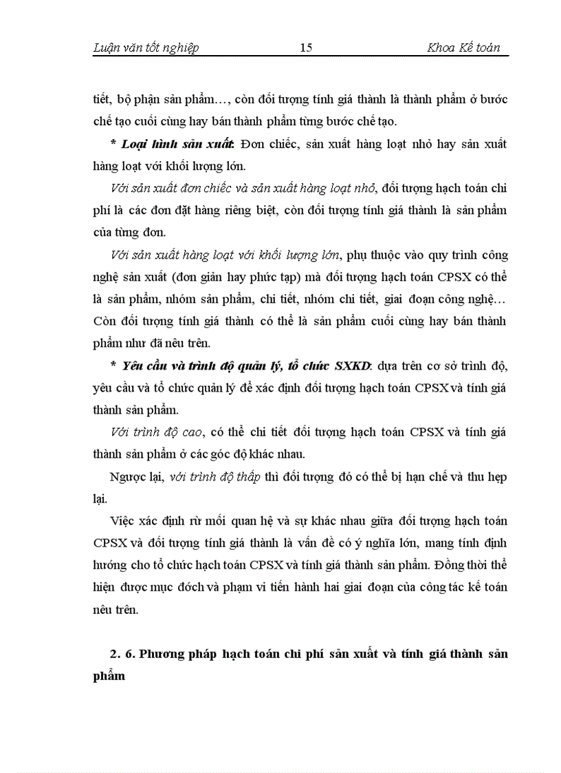 image for page Kế toán chi phí sản xuất và tính giá thành sản phẩm tại Công ty Cổ phần Nước uống Tinh khiết Sài Gòn SAPUWA