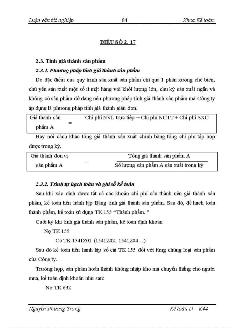 image for page Kế toán chi phí sản xuất và tính giá thành sản phẩm tại Công ty Cổ phần Nước uống Tinh khiết Sài Gòn SAPUWA