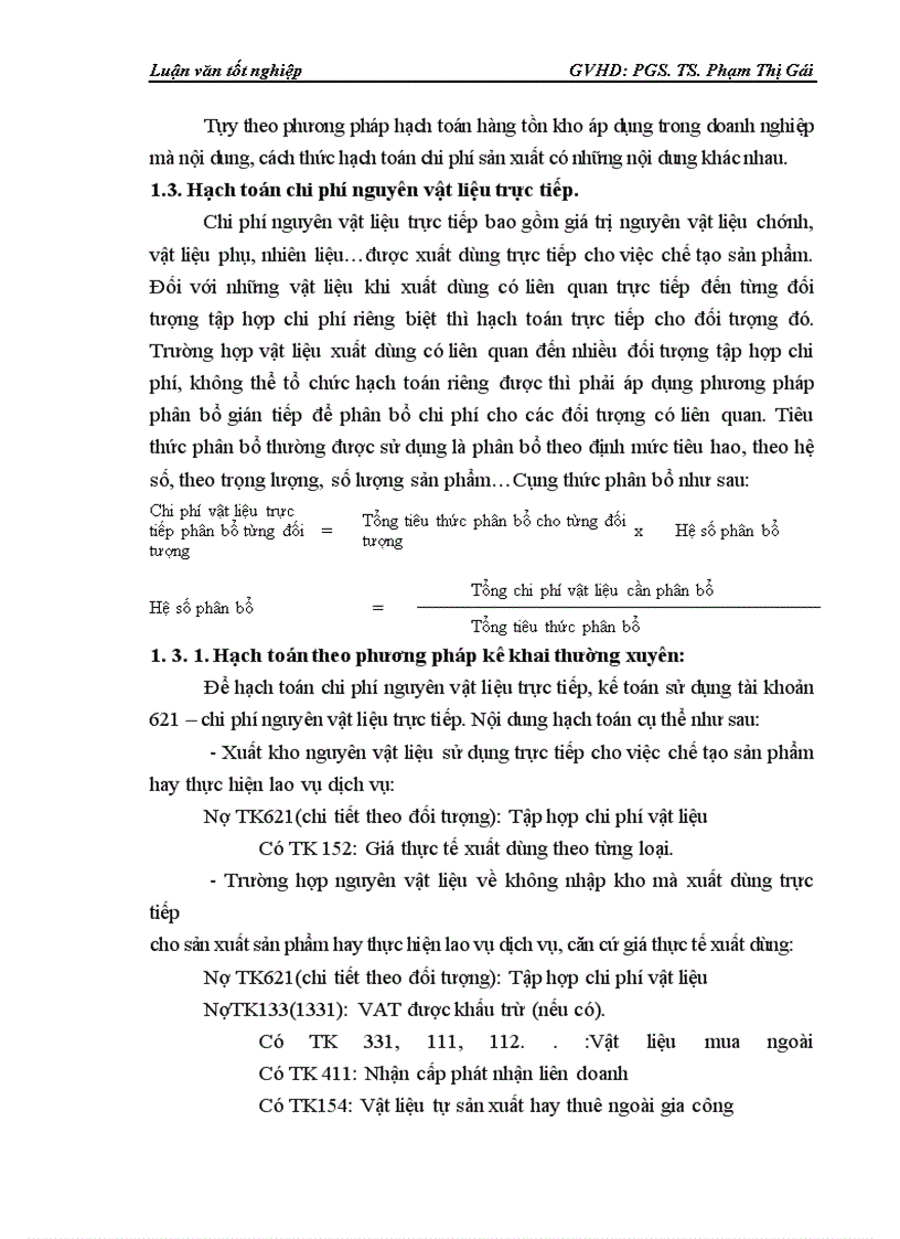 image for page Hạch toán chi phí sản xuất và tính giá thành sản phẩm tại Công ty Sản xuất Kinh doanh đầu tư và dịch vụ Việt Hà