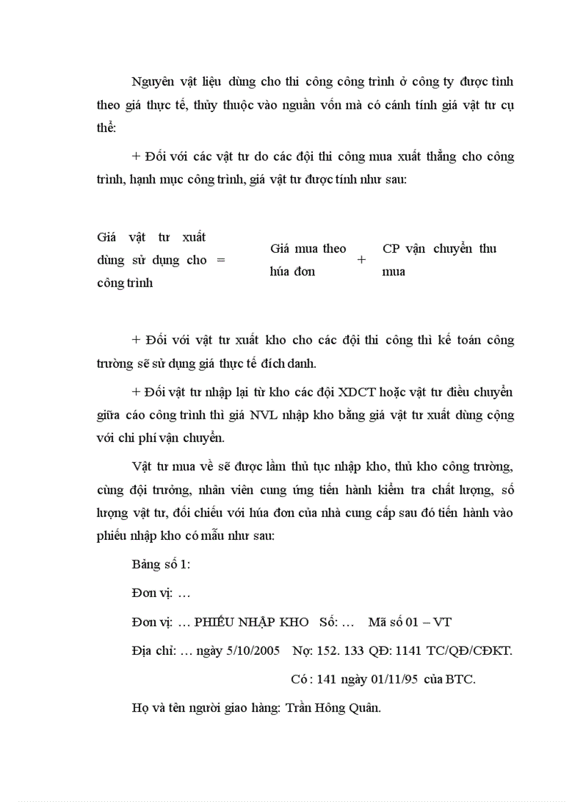 image for page Tổ chức hạch toán chi phí sản xuất và tình giá thành tại công ty TNHH đầu tư và xây dựng Thành Long