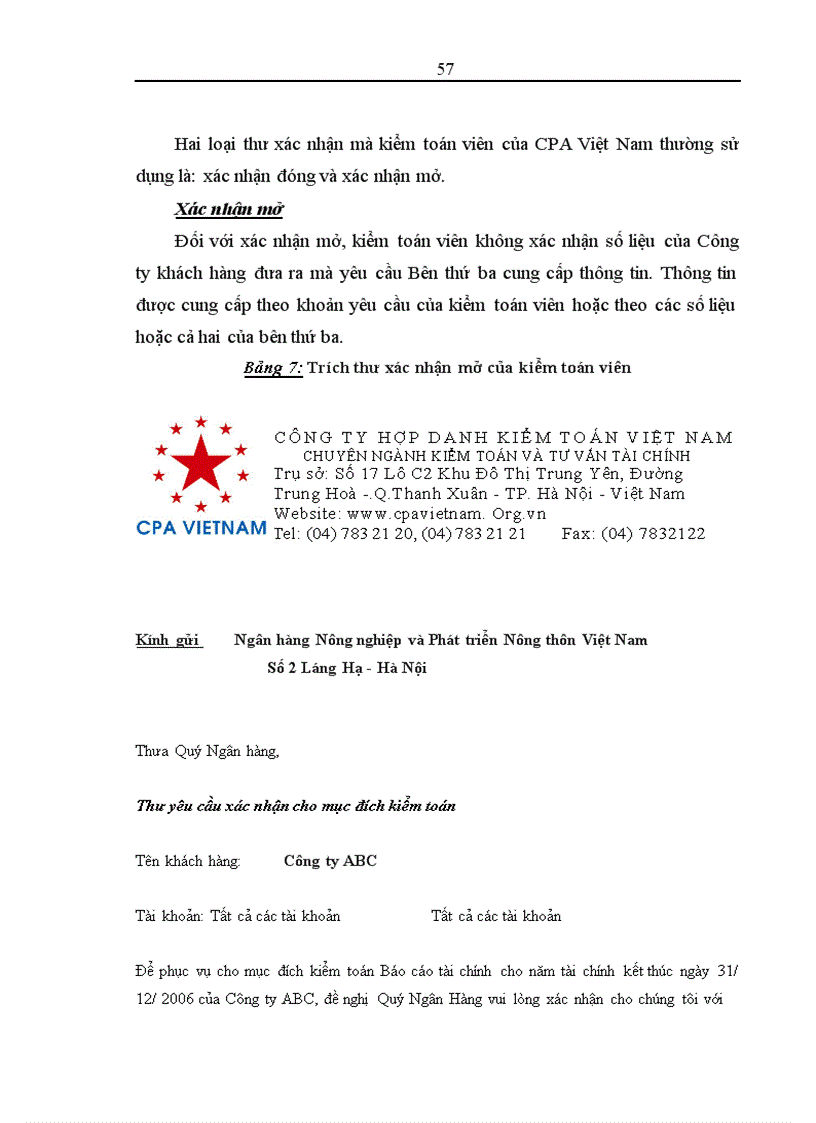 image for page Thủ tục kiểm tra chi tiết trong quy trình kiểm toán báo cáo tài chính do Công ty Hợp danh kiểm toán Việt Nam thực hiện