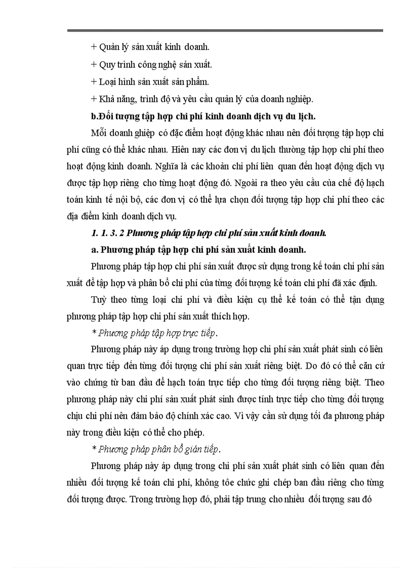 image for page Tổ chức công tác kế toán chi phí, doanh thu và xác định kết quả kinh doanh dịch vụ tại công ty cổ phần du lịch Thác Đa