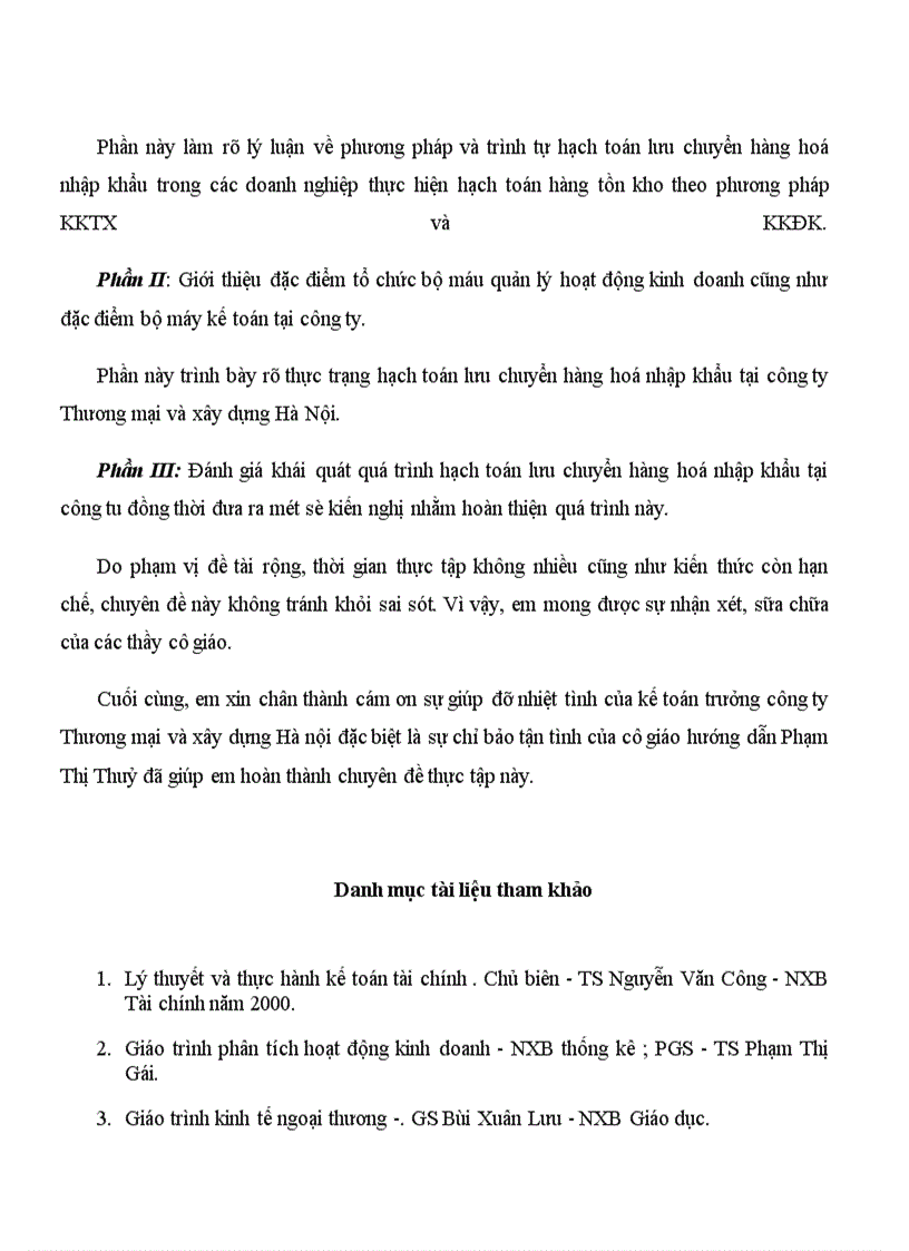 image for page Hoàn thiện công tác kế toán lưu chuyển hàng hoá nhập khẩu tại công ty Thương mại và xây dựng Hà Nội