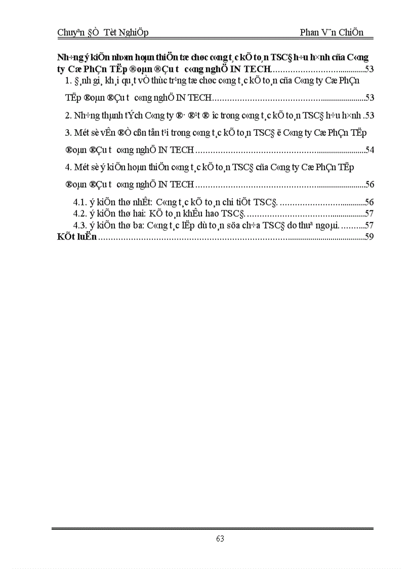 image for page Hoàn thiện kế toán tài sản cố định hữu hình tại Công ty Cổ Phần Tập đoàn đầu tư công nghệ IN TECH