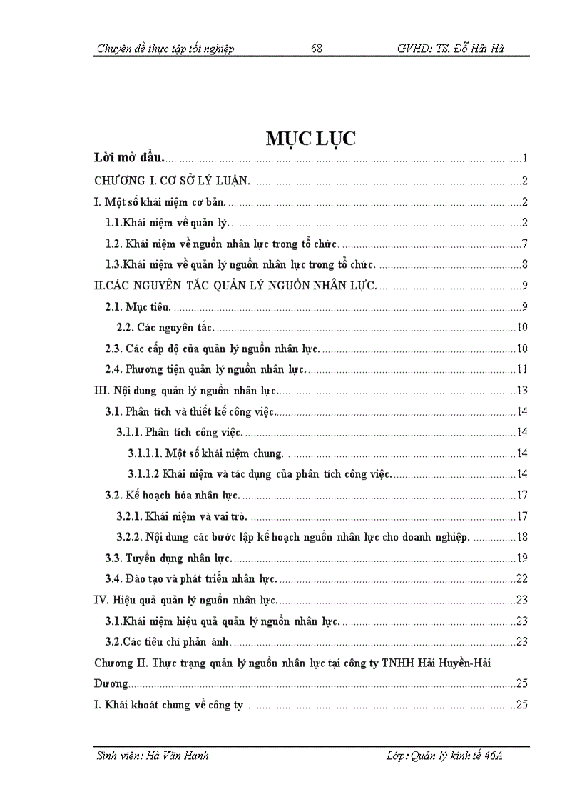 image for page Một số giải pháp nhằm hoàn thiện quản lý nguồn nhân lực tại công ty tnhh hải huyền