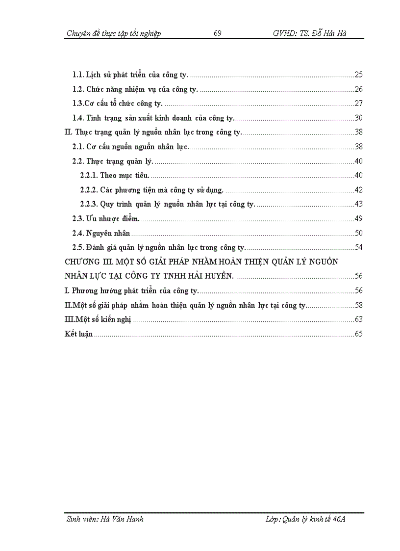 image for page Một số giải pháp nhằm hoàn thiện quản lý nguồn nhân lực tại công ty tnhh hải huyền