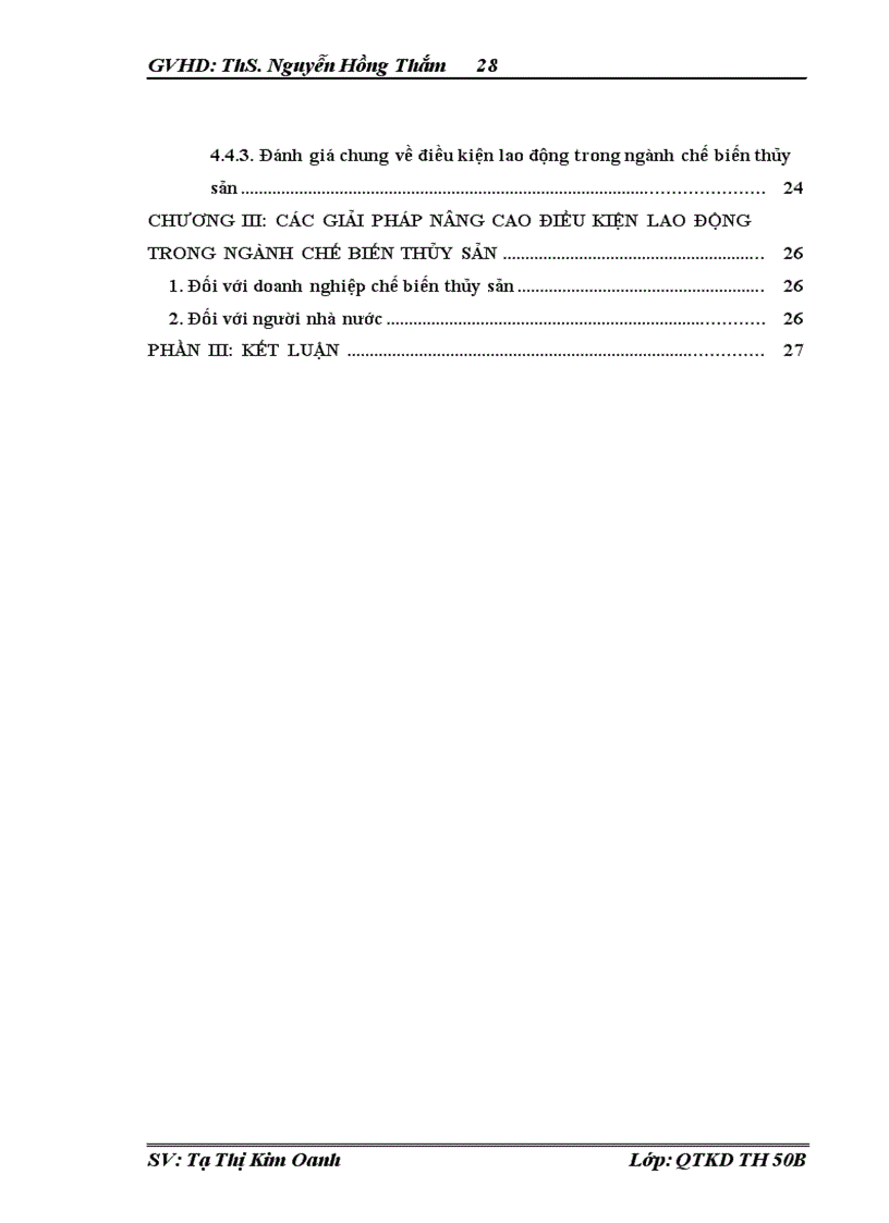 image for page Thực trạng điều kiện lao động của công nhân ngành chế biến thủy sản tại Việt Nam