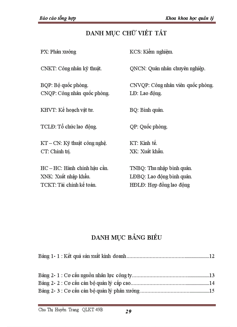 image for page Thực trạng công tác quản lý nguồn nhân lực tại công ty 76 – Bộ quốc phòng