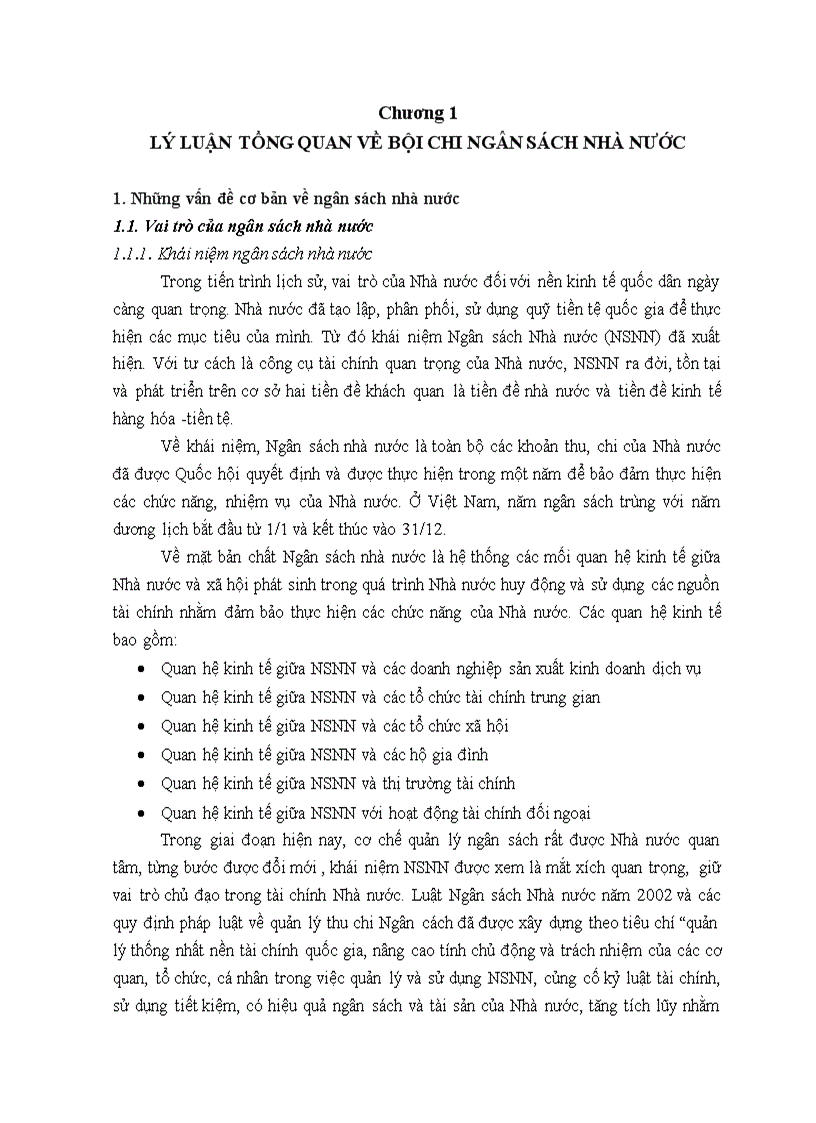 image for page Bội chi ngân sách nhà nước và thực trạng bội chi ngân sách nhà nước ở Việt Nam hiện nay