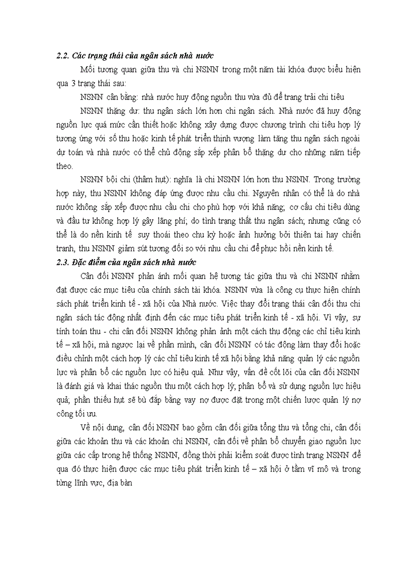 image for page Bội chi ngân sách nhà nước và thực trạng bội chi ngân sách nhà nước ở Việt Nam hiện nay