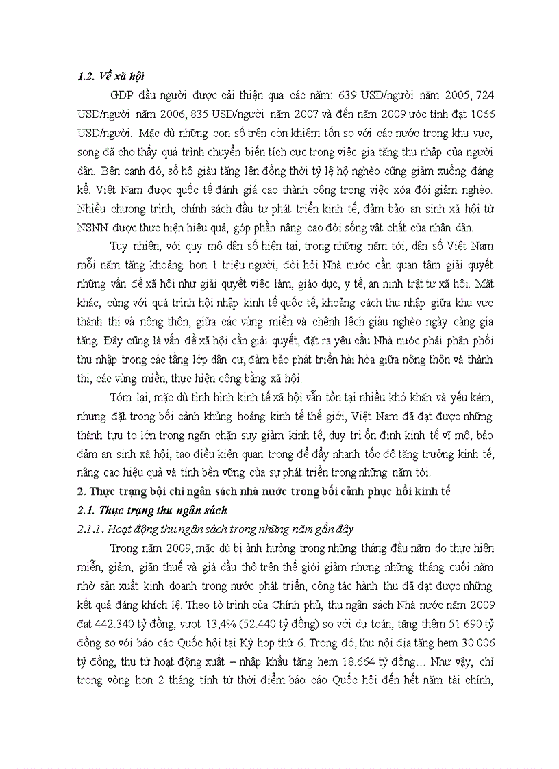 image for page Bội chi ngân sách nhà nước và thực trạng bội chi ngân sách nhà nước ở Việt Nam hiện nay