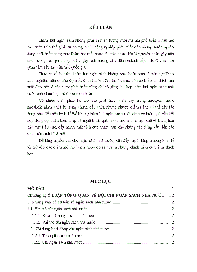 image for page Bội chi ngân sách nhà nước và thực trạng bội chi ngân sách nhà nước ở Việt Nam hiện nay
