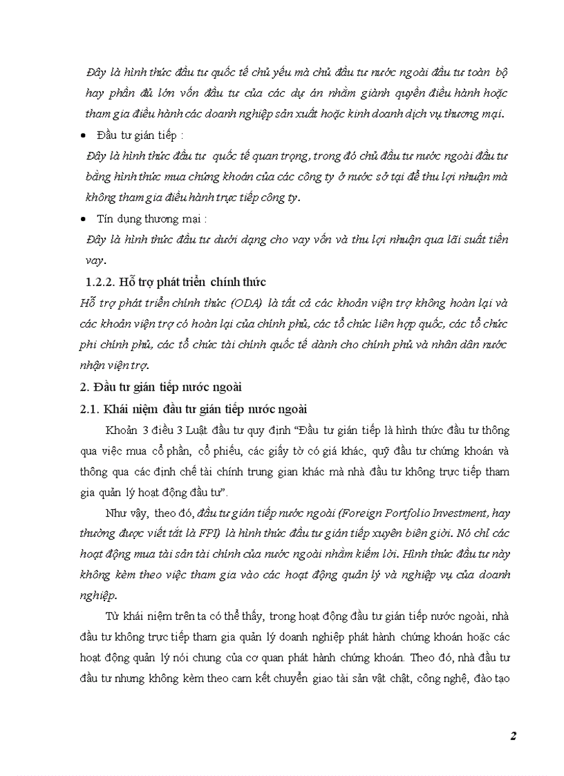image for page Giải pháp trong việc thu hút và quản lý nguồn vốn đầu tư gián tiếp nước ngoài FPI tại Việt Nam