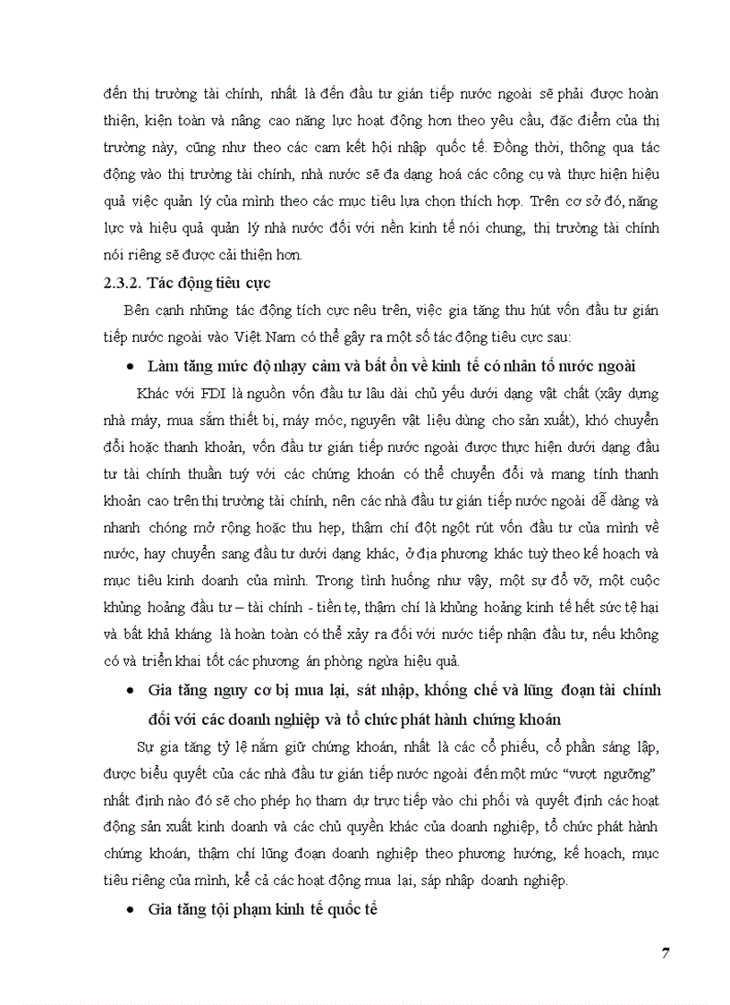 image for page Giải pháp trong việc thu hút và quản lý nguồn vốn đầu tư gián tiếp nước ngoài FPI tại Việt Nam