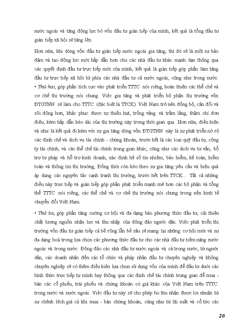 image for page Giải pháp trong việc thu hút và quản lý nguồn vốn đầu tư gián tiếp nước ngoài FPI tại Việt Nam