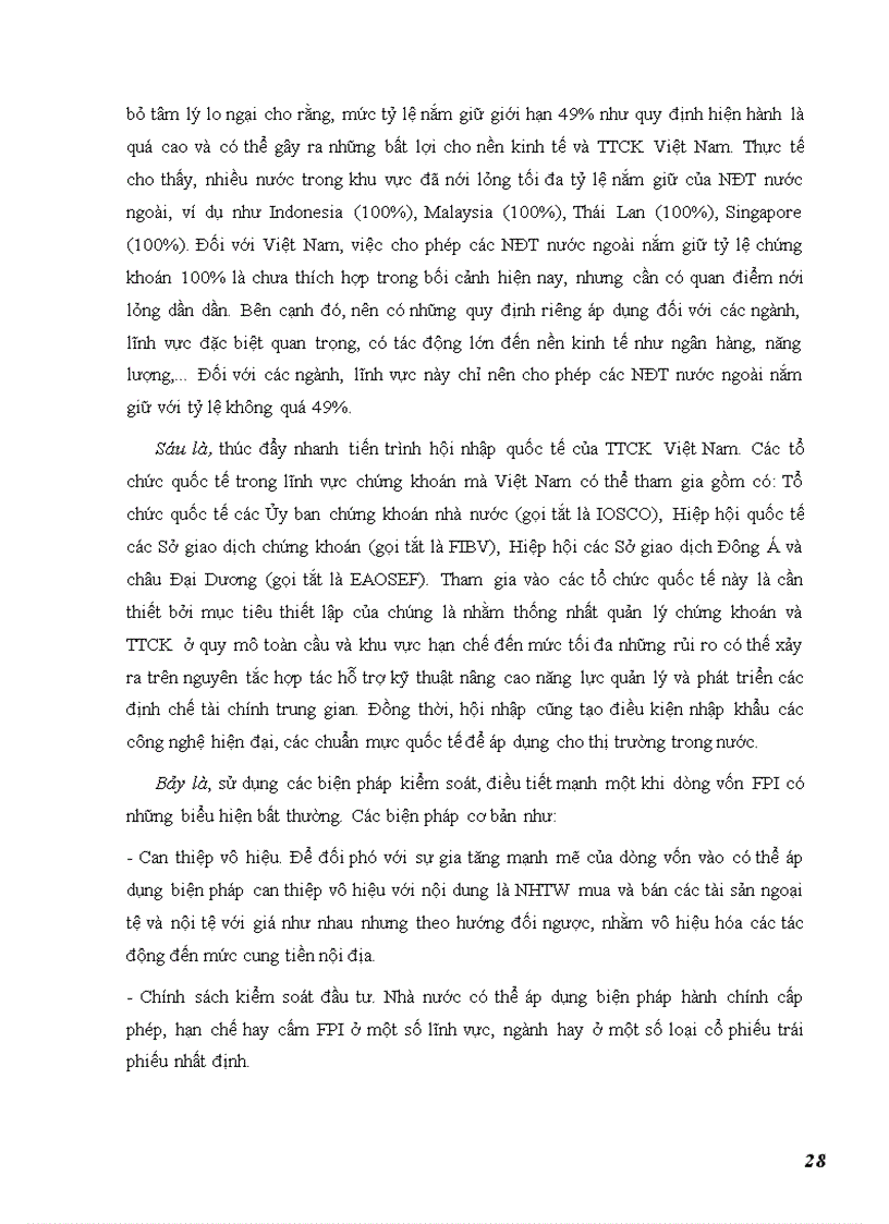 image for page Giải pháp trong việc thu hút và quản lý nguồn vốn đầu tư gián tiếp nước ngoài FPI tại Việt Nam