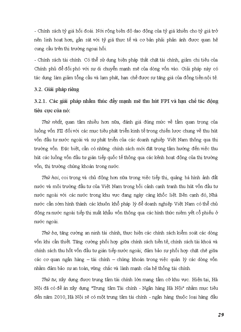 image for page Giải pháp trong việc thu hút và quản lý nguồn vốn đầu tư gián tiếp nước ngoài FPI tại Việt Nam