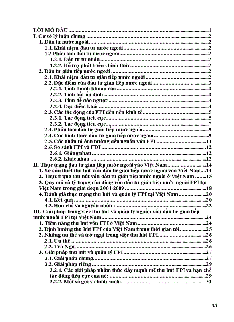 image for page Giải pháp trong việc thu hút và quản lý nguồn vốn đầu tư gián tiếp nước ngoài FPI tại Việt Nam