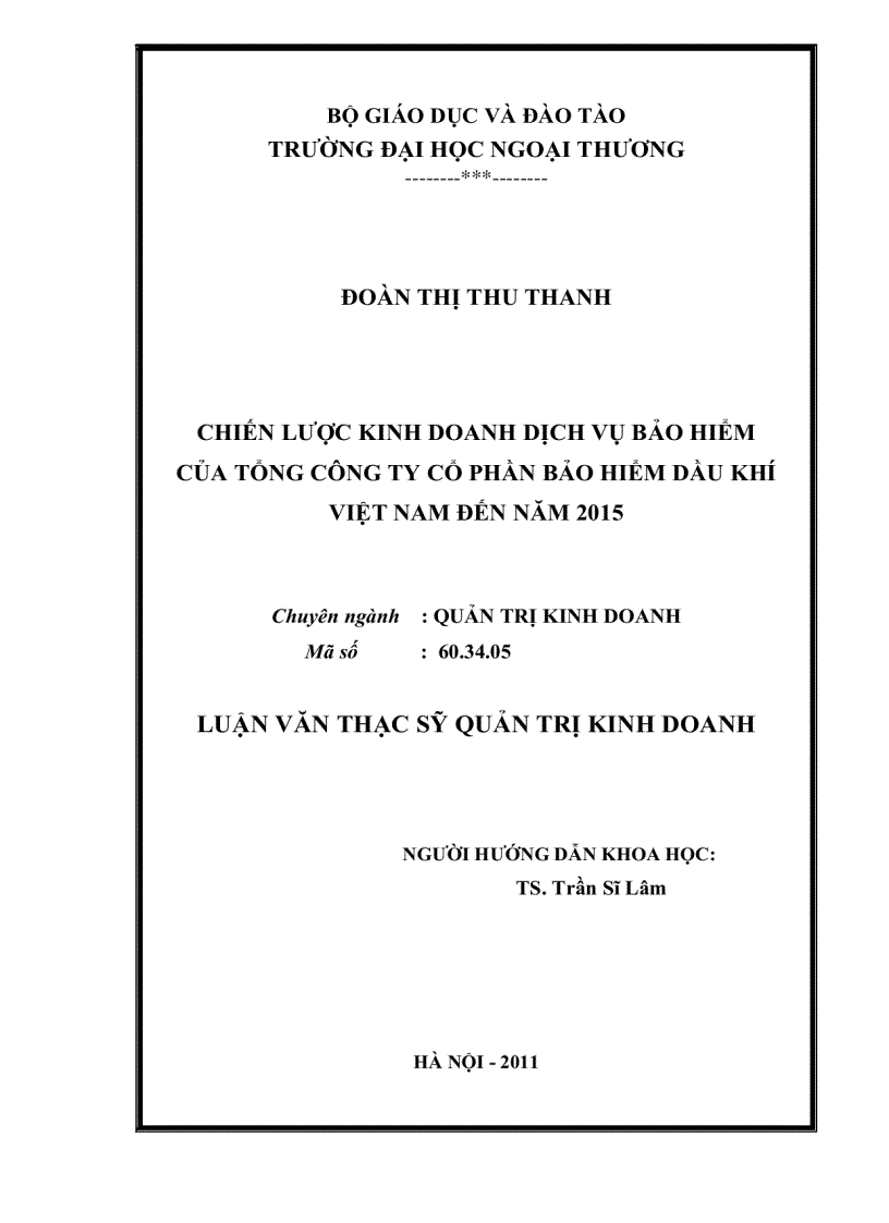 image for page Chiến lược kinh doanh dịch vụ bảo hiểm của Tổng công ty cổ phần bảo hiểm dầu khí Việt Nam đến năm 2015
