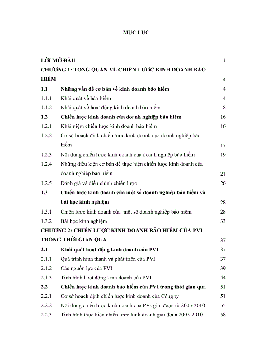 image for page Chiến lược kinh doanh dịch vụ bảo hiểm của Tổng công ty cổ phần bảo hiểm dầu khí Việt Nam đến năm 2015