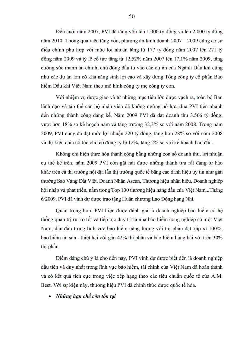 image for page Chiến lược kinh doanh dịch vụ bảo hiểm của Tổng công ty cổ phần bảo hiểm dầu khí Việt Nam đến năm 2015