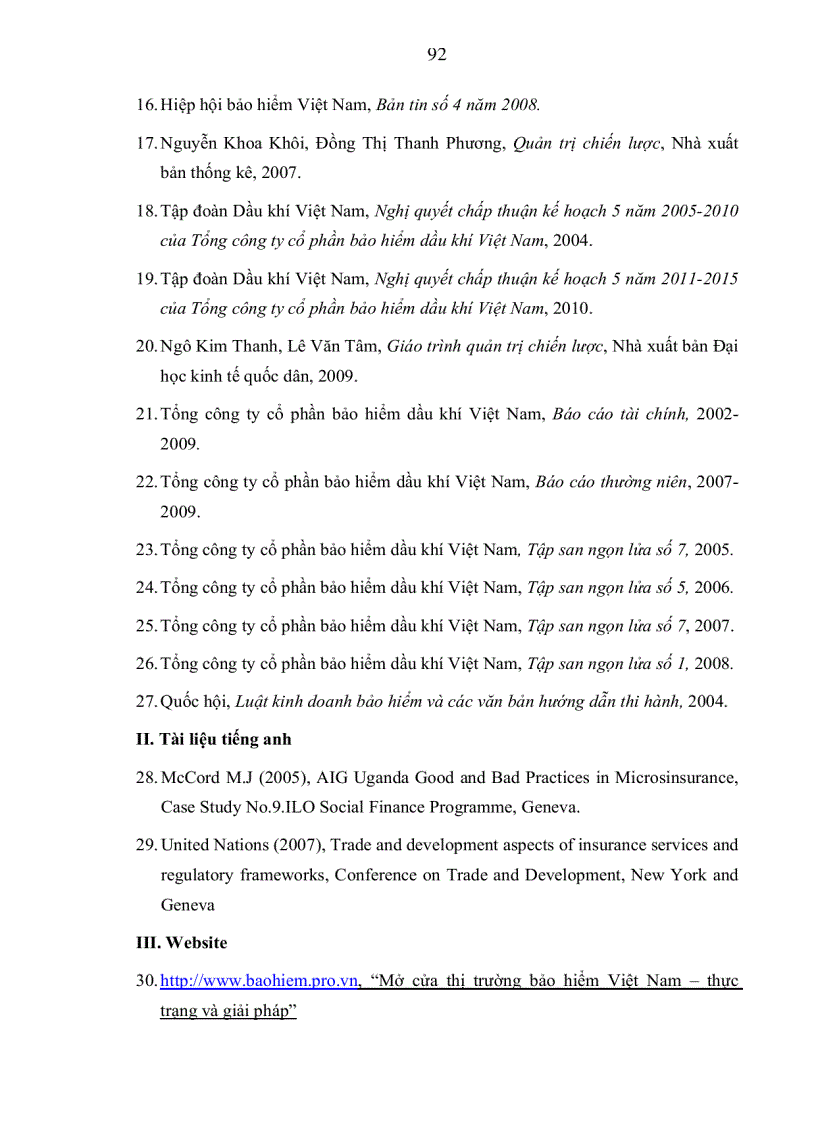 image for page Chiến lược kinh doanh dịch vụ bảo hiểm của Tổng công ty cổ phần bảo hiểm dầu khí Việt Nam đến năm 2015