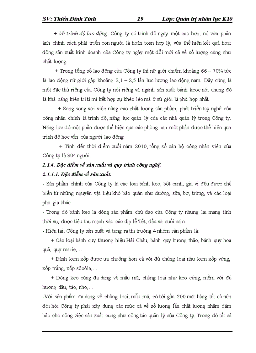 image for page Hoàn thiện công tác định mức lao động tại Công ty cổ phần bánh kẹo Hải Châu