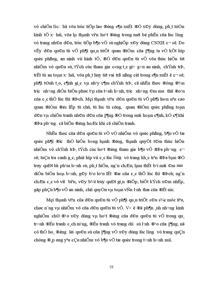 image for page Xây dựng lực lượng dân quân tự vệ trong tình hình hiện nay