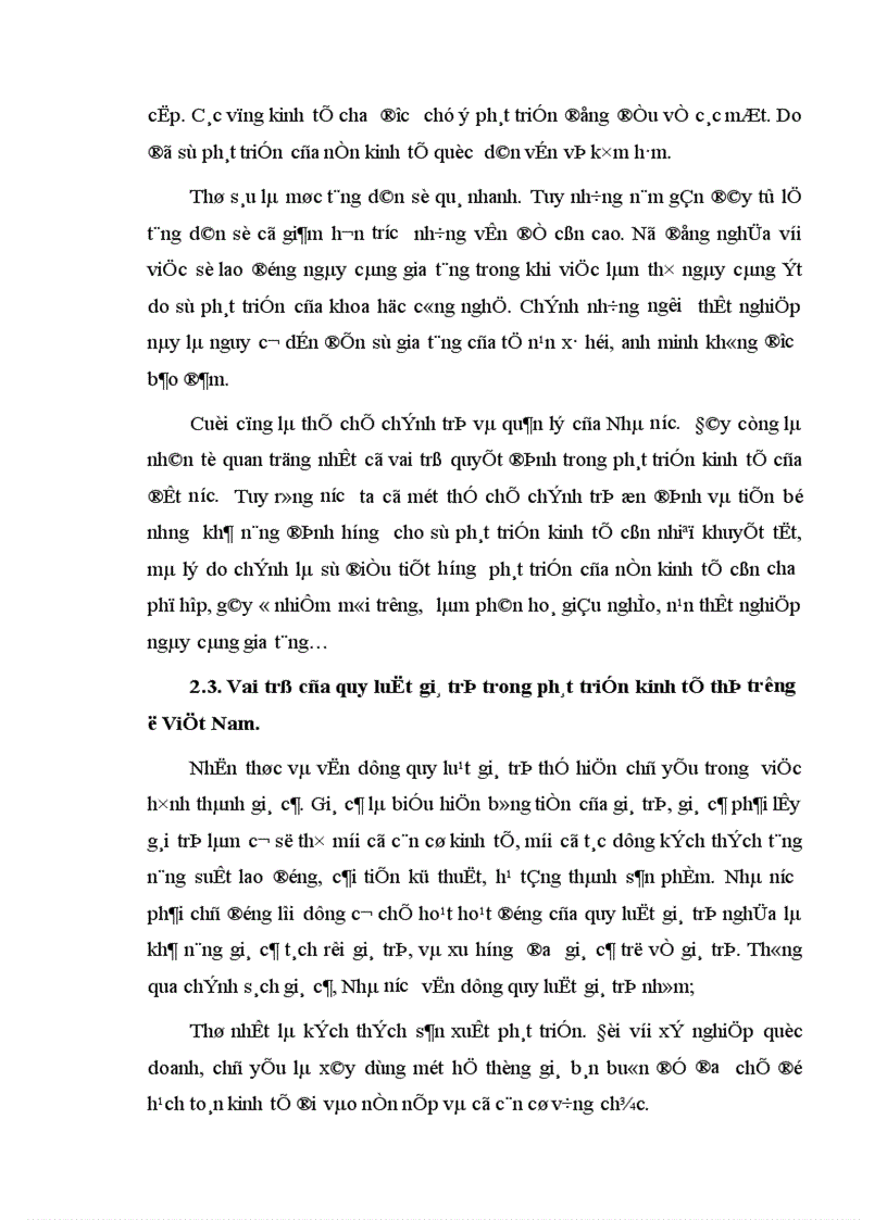 image for page Tác động cơ bản của quy luật giá trị đối với nền kinh tế thị trường