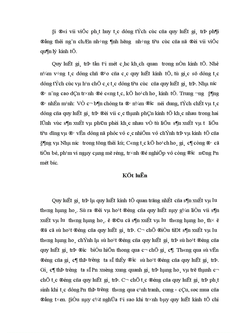 image for page Tác động cơ bản của quy luật giá trị đối với nền kinh tế thị trường