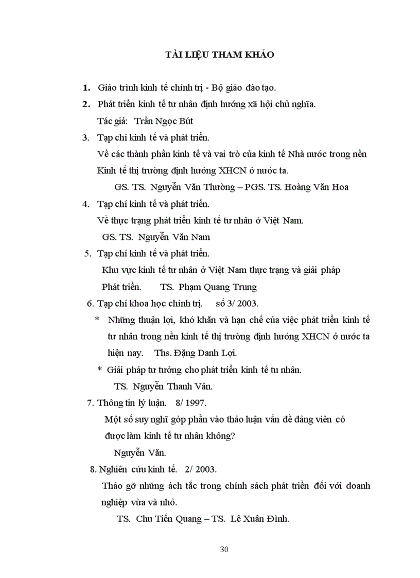 image for page Một số giải pháp phát triển kinh tế tư nhân ở việt nam hiện nay